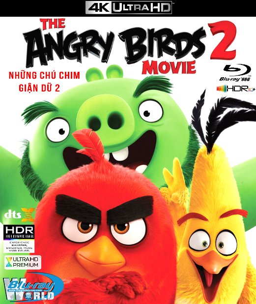 4KUHD-519. The Angry Birds Movie II 2019 - Những Chú Chim Giận Dữ II 4K-66G (DTS:X 7.1 - HDR 10+)